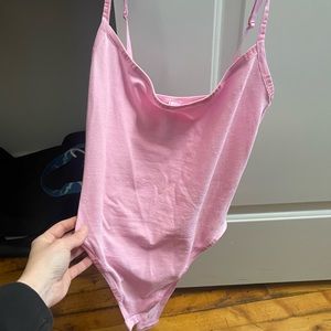 SKIMS Cotton Logo Bodysuit